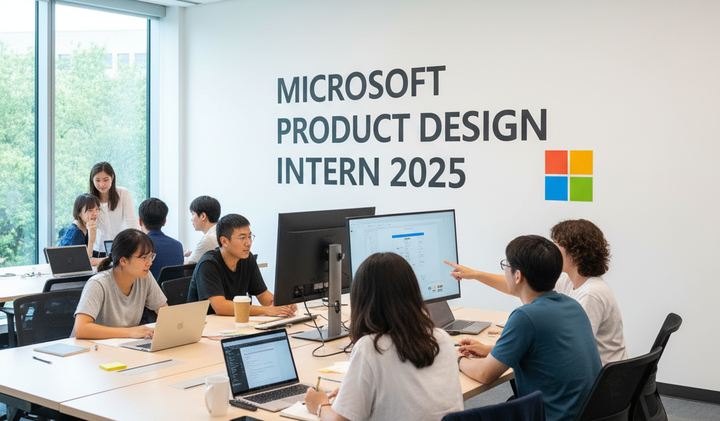 Microsoft Product Design Intern 2025 | Get Paid Internship Now