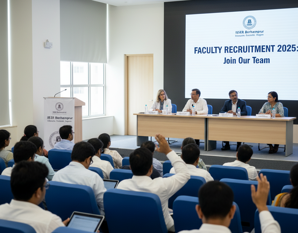 IISER Berhampur Faculty Recruitment 2025