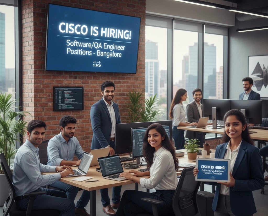 Cisco is Hiring: Software/QA Engineer in Bangalore