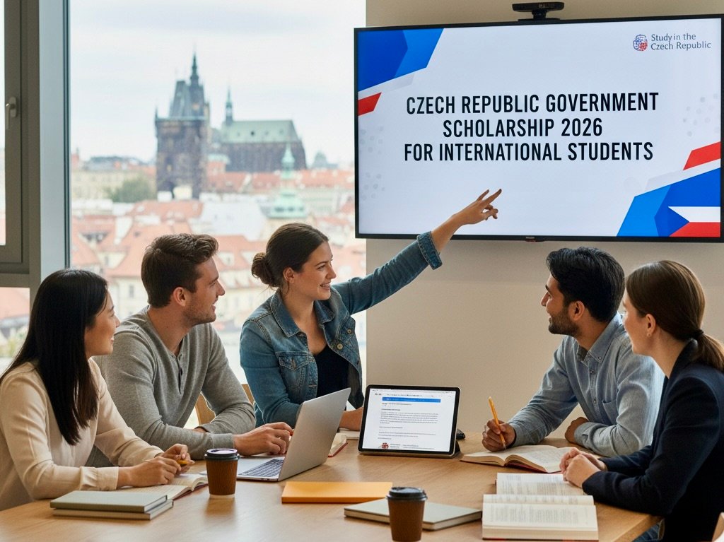 Czech Republic Government Scholarship 2026 for International Students