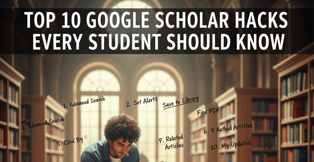 Top 10 Google Scholar Hacks Every Student Should Know