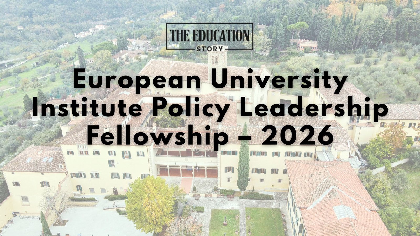 EUI Policy Leadership Fellowship – 2026
